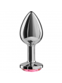 SECRETPLAY - PLUG ANALE ALLUMINIO FUCSIA 7 CM