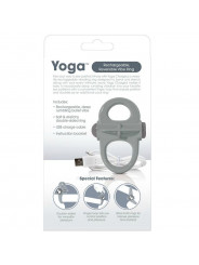 SCREAMING O - ANELLO VIBRANTE RICARICABILE YOGA GRIGIO