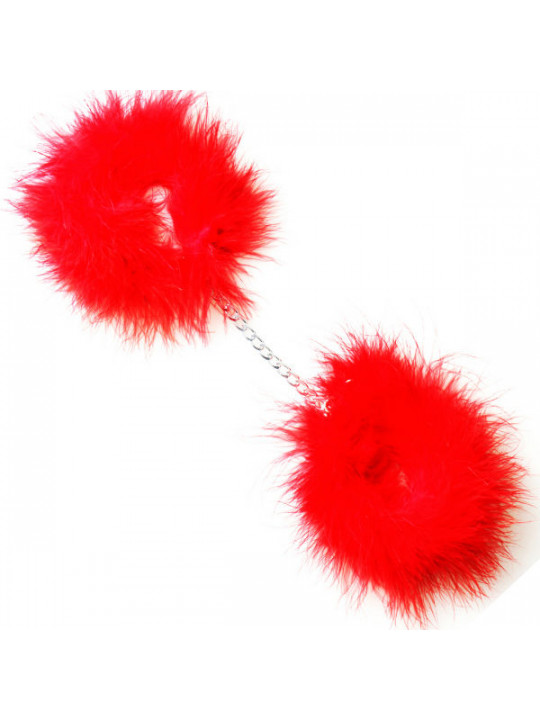 GIOCO SEGRETO - MANETTE MARABOU ROSSO