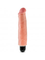 KING COCK - VIBRATORE RIGIDO REALISTICO 17.8 CM NATURALE