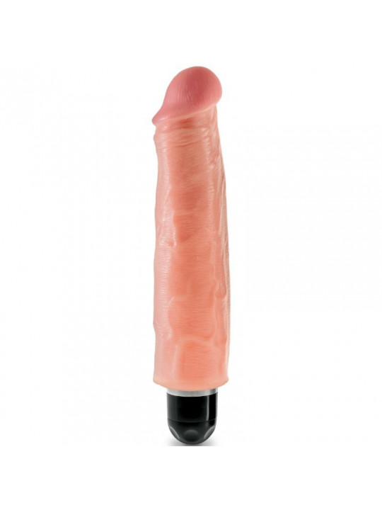 KING COCK - VIBRATORE RIGIDO REALISTICO 17.8 CM NATURALE