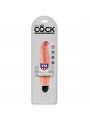 KING COCK - VIBRATORE RIGIDO REALISTICO 17.8 CM NATURALE