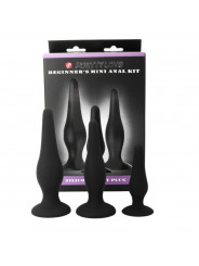 PRETTY LOVE - KIT DI INIZIAZIONE IN SILICONE CON TAPPI ANAL