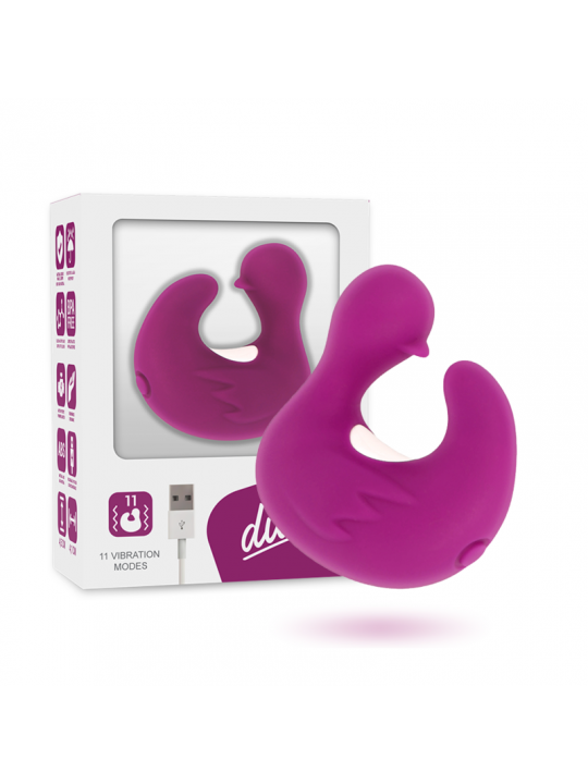 COVERME - DUCKYMANIA RICARICABILE DITALE ANATRA STIMOLANTE IN SILICONE