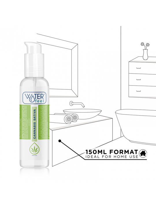 WATERFEEL - LUBRIFICANTE ALLA CANNABIS 150 ML