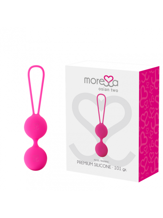 MORESSA - OSIAN DUE SILICONE PREMIUM ROSA