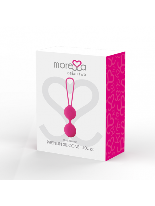 MORESSA - OSIAN DUE SILICONE PREMIUM ROSA