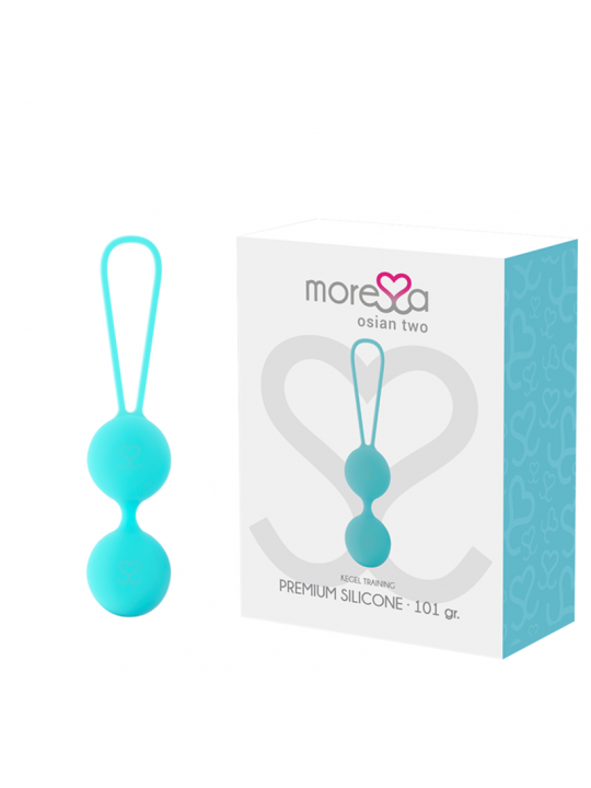 MORESSA - OSIAN DUE SILICONE PREMIUM TURCHESE