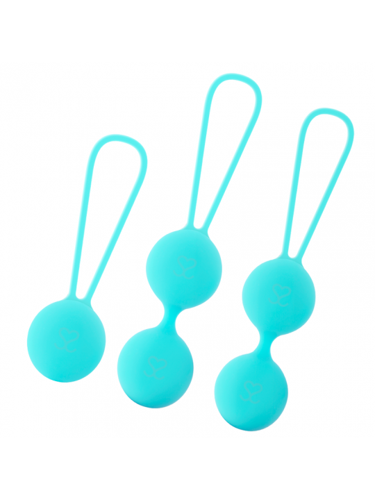 MORESSA - SET OSIAN PREMIUM IN SILICONE TURCHESE