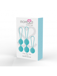 MORESSA - SET OSIAN PREMIUM IN SILICONE TURCHESE