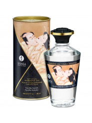 SHUNGA - OLIO DA MASSAGGIO EFFETTO CALDO AL GUSTO VANIGLIA FETISH 100 ML