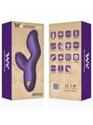 WOMANVIBE - VIBRATORE IN SILICONE RICARICABILE DONNA