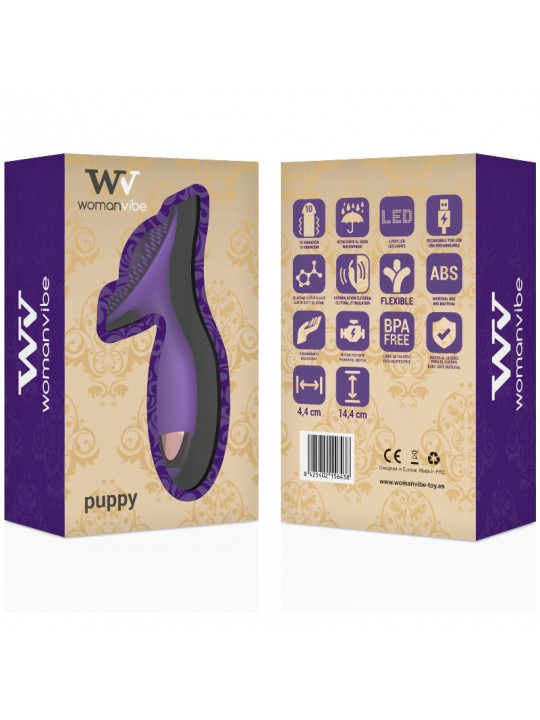 WOMANVIBE - STIMOLATORE PER CUCCIOLI IN SILICONE RICARICABILE