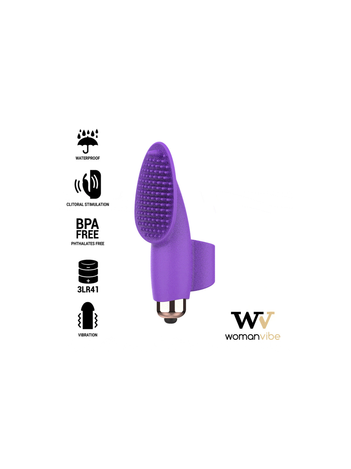 WOMANVIBE - DITO STIMOLATORE AISHA IN SILICONE