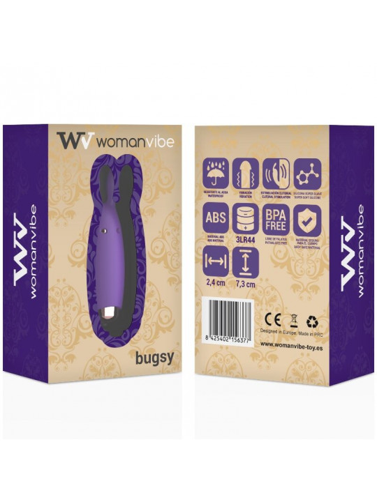 WOMANVIBE - STIMOLATORE IN SILICONE BUGSY