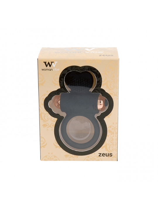 WOMANVIBE - ANELLO VIBRATORE IN SILICONE ZEUS